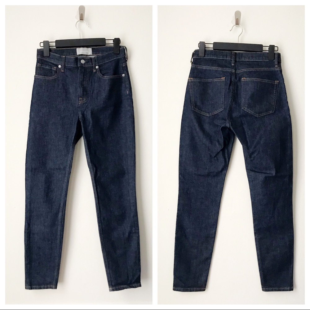 Everlane Dark Wash Skinny Jeans